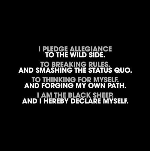 Black sheep
